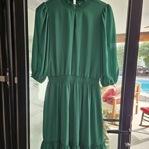 Green Nanette lapore size 10 Prarie dress